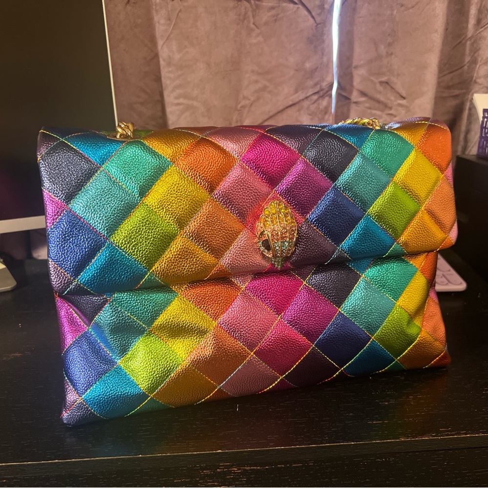 XXL Kensington Drench Multicolor Shoulder Bag - Picture 7 of 9